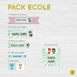 Pack Ecole